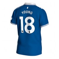 Everton Ashley Young #18 Replica Home Shirt 2023-24 Short Sleeve